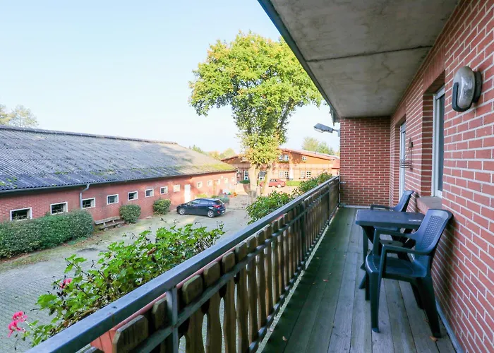Apartman Familienhof Bruening - Hofblick Meppen
